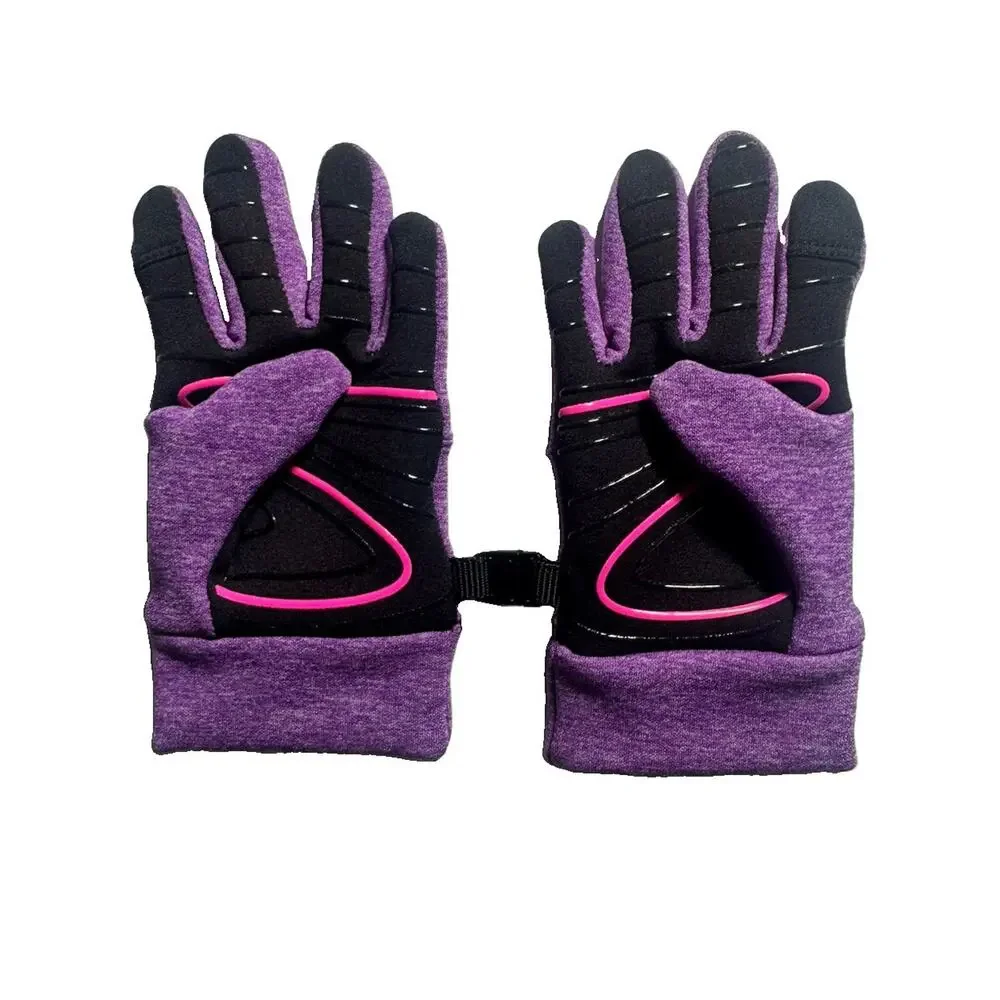 HEAD Youth Purple Touchscreen Running Gloves Size S/P Kids New Without Tags